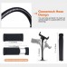 10.2" Dimmable LED Ring Light with Tripod Stand Phone Clip Vlogging Selfie Video Ring Light PKT3071B
