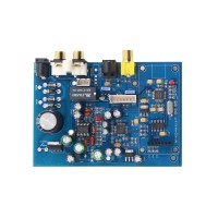 AK4490 AK4118 Control DAC Decoder Board 4-channel Support USB  Fiber Coaxial 