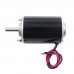 Permanent Magnet DC Motor 24V 7000RPM 30W Adjustable Speed CW CCW Dual Ball Bearing   