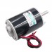 Permanent Magnet DC Motor 24V 7000RPM 30W Adjustable Speed CW CCW Dual Ball Bearing   