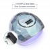 110W LED Nail Lamp Infrared Sensing UV Nail Dryer Machine w/ 4 Gears Timing for Curing Gel Nail Polish 