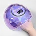 110W LED Nail Lamp Infrared Sensing UV Nail Dryer Machine w/ 4 Gears Timing for Curing Gel Nail Polish 