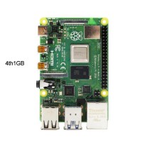 For Raspberry Pi 4 Development Board Kit Motherboard 1.5GHz 1GB SDRAM 64 Bit Quad-Core CPU  
