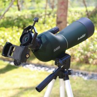 SVBONY SV28 Monocular Telescope +Tripod 70mm 20-60x Waterproof Zoom Spotting Scope for Bird Watching 