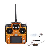 RadioLink AT10 II 2.4G 12CH RC Transmitter + R12DS Receiver with Battery for Drone Quadcopter 