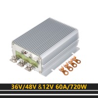 Step Down Converter 36V/48V To 12V 60A 720W Waterproof Moisture-proof Module For Golf Cart Forklift