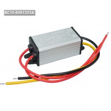 AC To DC Converter DC-DC Step Down Buck Converter DC 15-80V AC 12-56V To DC 12V 3A 36W RC15-80S1203A