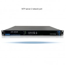 Network Time Server NTP Server IRIG-B 2 Network Ports for GPS Beidou GLONASS Galileo QZSS 