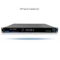 Network Time Server NTP Server IRIG-B 3 Network Ports for GPS Beidou GLONASS Galileo QZSS 