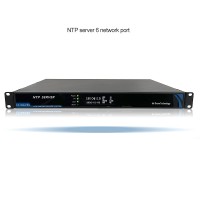 Network Time Server NTP Server IRIG-B 6 Network Ports for GPS Beidou GLONASS Galileo QZSS 