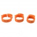 100PCS Chicken Foot Ring Adjustable Duck Goose Poultry Leg Label Buckle Ring 001-100 Number 