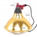 Insulation Lampshade Adjustable Piglet Breeding Warm Lamp Shade Protective Cover with 100W Bulb 