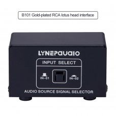 2 In 1 Out or 1 In 2 Out Audio Source Signal Selector Headphone Speaker Switcher RCA Interface B101