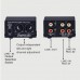 2 In 1 Out Audio Source Signal Selector Switcher Output Volume Adjustment RCA Interface B201