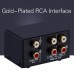 2 In 1 Out Audio Source Signal Selector Speaker Switcher Output Volume Adjustment RCA Interface B301 