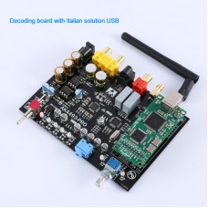 AK4493 DAC Decoder Board USB Digital Interface CSR8675 Bluetooth 5.0 w/ Italian USB Card For APTX-HD