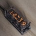 IN-12 Glow Tube Clock Fluorescent Nixie Clock 6 Colors Light Display Time Date (with Tubes)