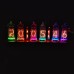 Induction Switch IN14 Glow Tube Clock LED Digital Nixie Clock Electronic Alarm Clock  