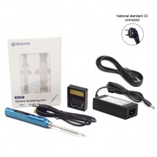 MINI SQ-001 65W Portable Electric Soldering Iron Kit 100-400℃ + PD Cable + Power Supply