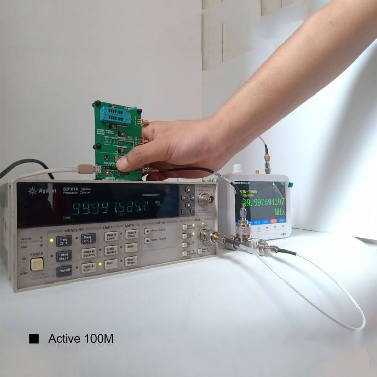 OSCTH High Frequency Crystal Oscillator Tester For SMD 4P 2P Active