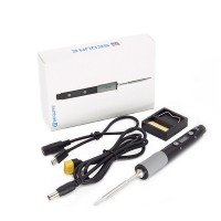 SQ-D60 Mini Soldering Iron Kit 12-24V/PD Power Supply Type-C Port Digital Tube Version