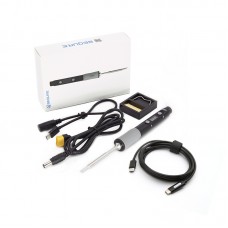 SQ-D60 Mini Soldering Iron Kit 12-24V/PD Power Supply Type-C Port Digital Tube Version + PD Cable