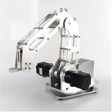 3DOF Industrial Robotic Arm 3-Axis Mechanical Arm w/ Geared Motors Assembled Load 2.5KG
