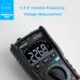 MESTEK DM100 Digital Multimeter Manual Voltage Current Resistance Tester Meter True RMS 10000 Counts 