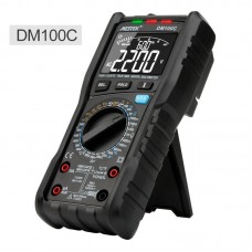 MESTEK DM100C Digital Multimeter Manual Automatic NCV Voltage Current Tester True RMS 10000 Counts 