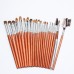 28pcs Professional Makeup Brush Set with Bag Animal Hair Bristles Cosmetic Tools For Makeup Training