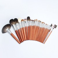 28pcs Professional Makeup Brush Set with Bag Animal Hair Bristles Cosmetic Tools For Makeup Training