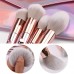 10pcs Professional Makeup Brush Set For Powder Blush Foundation Highlight Eyeshadow