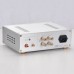 BRZHIFI STK443 Class AB Power Amplifier HIFI Thick Film Power Amp 25Wx2 Dual Meter without Bluetooth