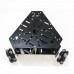 3WD 58mm Mecanum Wheel Robot Car Chassis 2-Tier + 9V 150RPM 25mm Motors w/ Encoder Unassembled