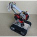 260mm 6 Axis Robot Arm Frame 6 DOF Mechanical Arm Industrial Robot Model Unassembled (without Servo)