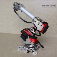 260mm 6 Axis Robot Arm Frame 6 DOF Mechanical Arm Industrial Robot Model Unassembled (without Servo)