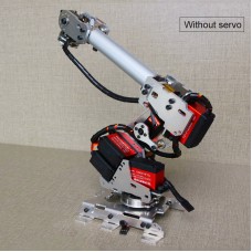 260mm 6 Axis Robot Arm Frame 6 DOF Mechanical Arm Industrial Robot Model Unassembled (without Servo)