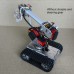 260mm 6 Axis Robot Arm Frame 6 DOF Mechanical Arm Industrial Robot Model Unassembled (without Servo)