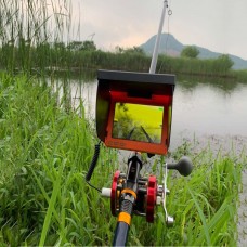 Visual Fish Finder Underwater IR Night Vision HD Fishing Camera Monitor Detector 5 Inch Display 