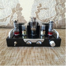 6N9P EL34 Spartan X1 Tube Amplifier DIY Kit 6.5W+6.5W Power Amplifier with Meter Unassembled