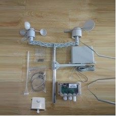 IoT 51WS5 Weather Station Data Network Sharing w/ Light Sensor for Wind Speed Wind Direction Rainfall