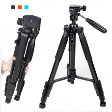 Zomei Q111 Black Camera Tripod Aluminum Alloy For SLR DSLR Live Broadcast Video Wildlife Photography