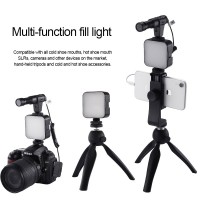 W49 LED Fill Light Mini Camera LED Light 6500K LED Video Light Panel For SLR Broadcast