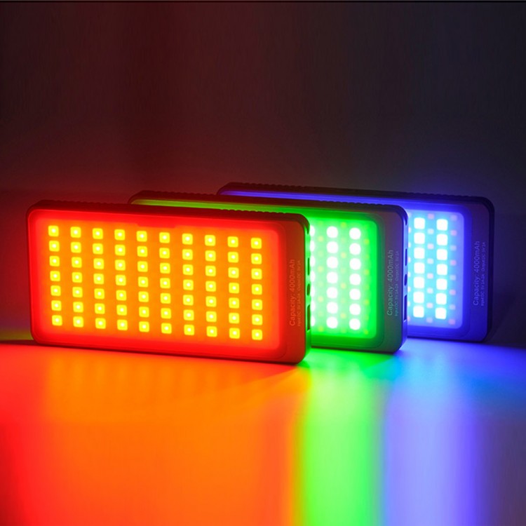 FL70RGB RGB Video Light Panel Photography Fill Light Full Color LED