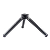 T1A20D Aluminum Desktop Tripod 2-Section Foldable Camera Tripod Stand Ball Head Load Capacity 10KG