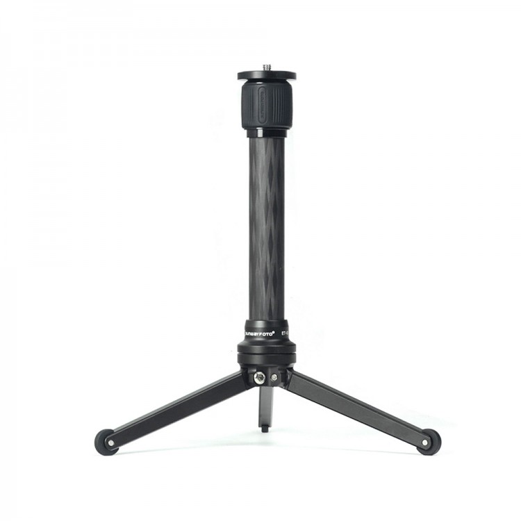 ET01 Tripod Extension Pole Carbon Fiber Tripod Extension Rod Load 10KG