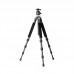 T2C40C-T2 Kit Carbon Fiber Tripod Professional Camera Tripod Stand 4-Section with Ball Head For SLR