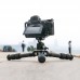 T1C30N Portable Carbon Fiber Tripod Desktop Mini Tripod Load 10KG For Mini SLR Camera Photography