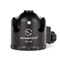 XB-44 Super Low-Profile Tripod Ball Head Panoramic Tripod Head with Screw-Knob Clamp For SLR Camera