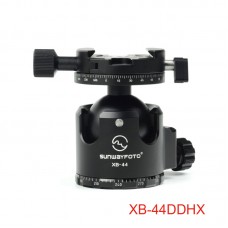 XB-44DDHX Superior Low-Profile Ball Head Panoramic Tripod Head Load 60KG with Panning Clamp DDH-05N